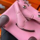 Hermes Kelly Doll Quelle Idole Bag in Pink Swift Calfskin