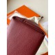 Hermes 24/24 Mini 21 Handmade Bag in Rouge H Evercolor Leather