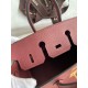 Hermes Birkin 25 Sellier Handmade Bag in Rouge H Epsom Calfskin