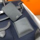 Hermes Cargo Birkin 35cm Limited-edition Bag in Navy Blue Canvas