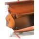 Hermes Kelly Retourne 35 Handmade Bag in Gold Barenia Calfskin