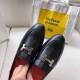 Hermes Paris Loafers In Black Goatskin