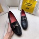 Hermes Paris Loafers In Black Goatskin