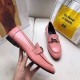 Hermes Paris Loafers In Pink Goatskin