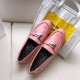 Hermes Paris Loafers In Pink Goatskin