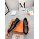 Hermes Women's Faubourg Loafers in Black Leather