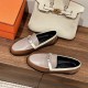 Hermes Women's Destin Loafers in Multicolor Leather