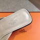 Hermes Women's Ilot 50 Sandals in White Leather