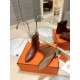 Hermes Neo Ankle Boots in Brown Calfskin