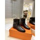 Hermes Neo Ankle Boots in Black Calfskin