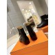 Hermes Neo Ankle Boots in Black Calfskin