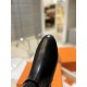 Hermes Neo Ankle Boots in Black Calfskin