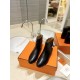 Hermes Neo Ankle Boots in Black Calfskin