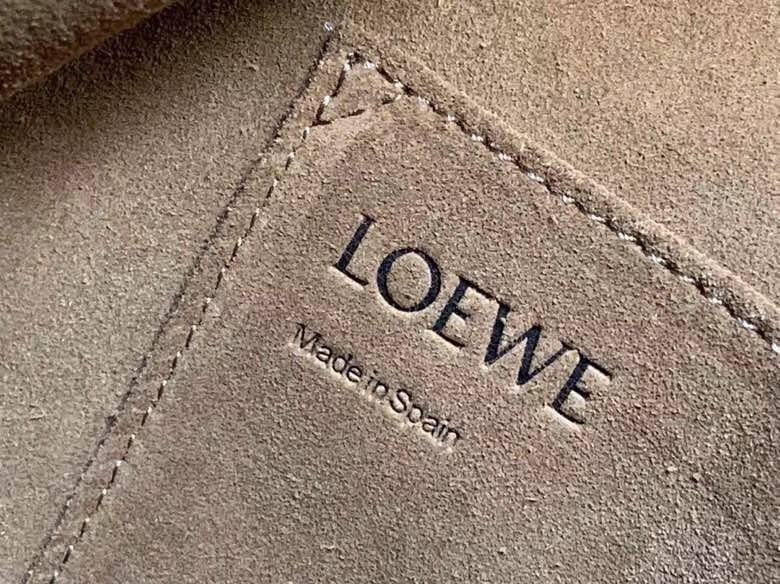 Loewe Medium Balloon Bucket Bag In Canvas