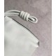 Loewe Flamenco Mini Clutch In Ash Grey Nappa Leather