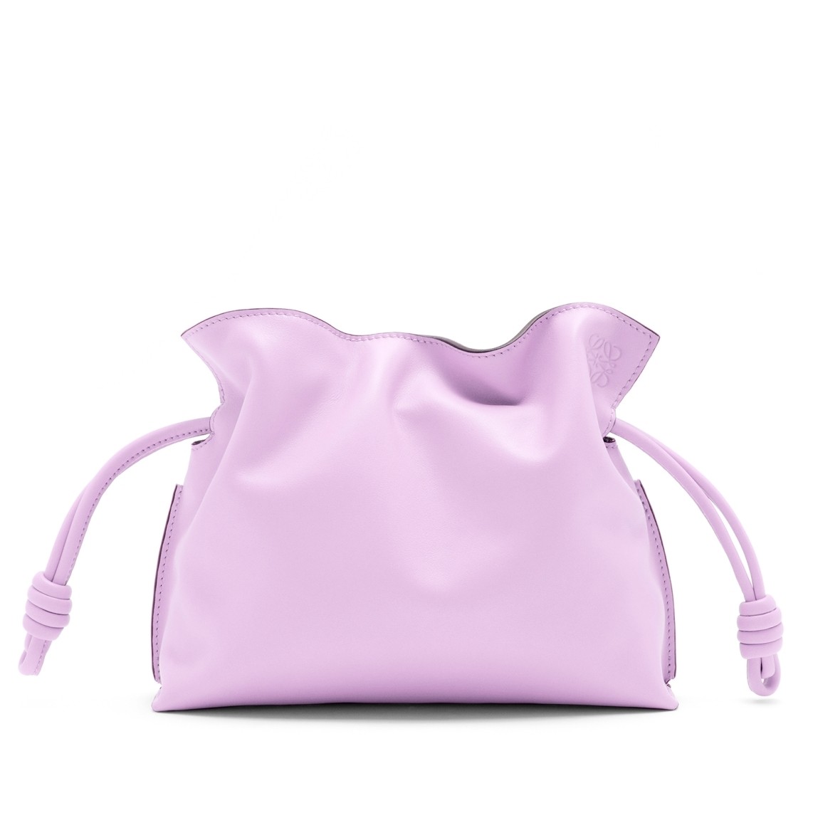 Loewe Flamenco Mini Clutch In Bloom Orchid Nappa Leather