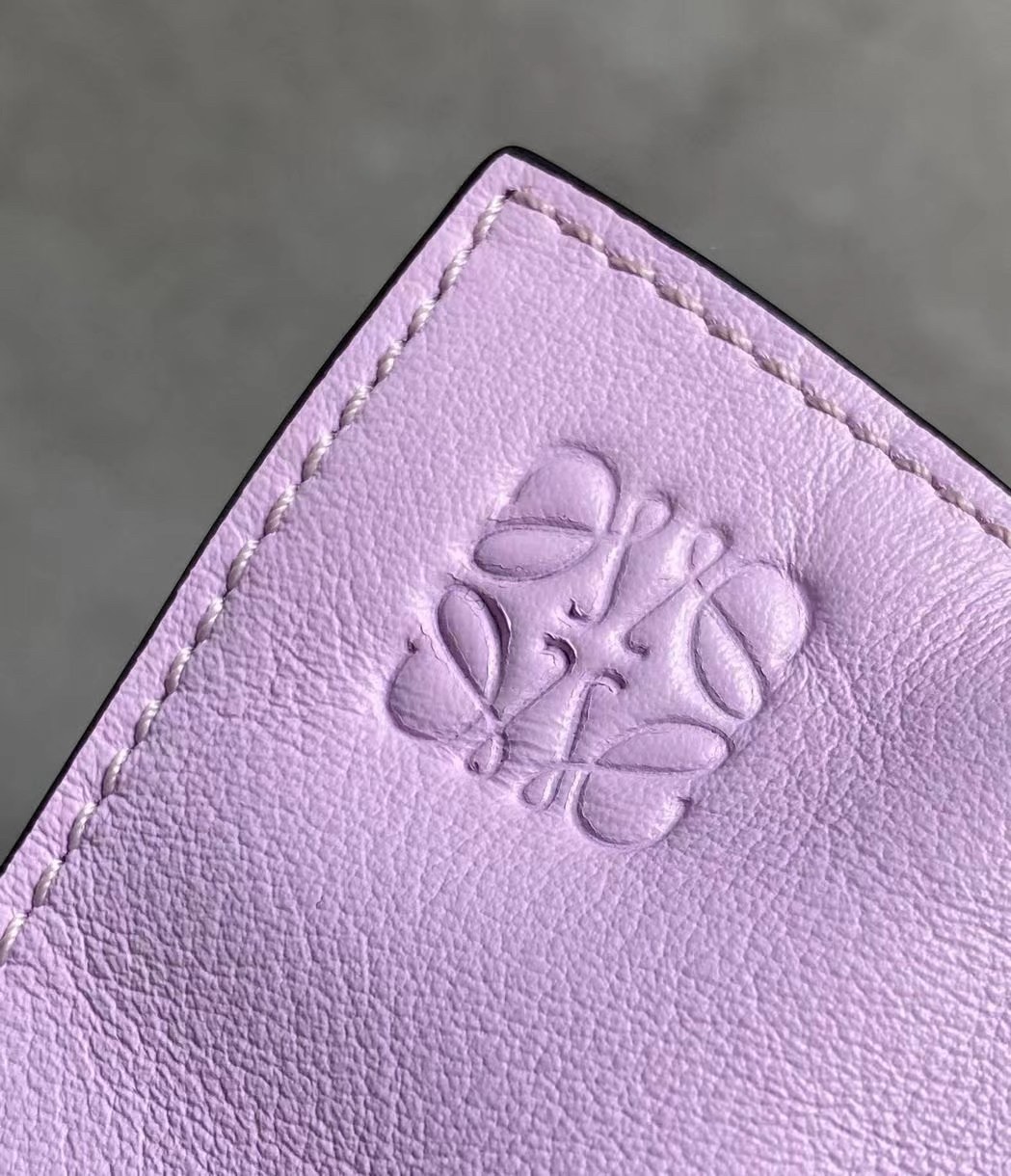 Loewe Flamenco Mini Clutch In Bloom Orchid Nappa Leather