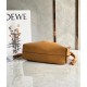 Loewe Flamenco Clutch In Brown Nappa Leather