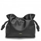 Loewe Flamenco Clutch Bag in Black Nappa Calfskin