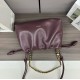 Loewe Flamenco Purse in Burgundy Nappa Lambskin