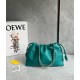 Loewe Flamenco Purse in Emerald Green Nappa Lambskin