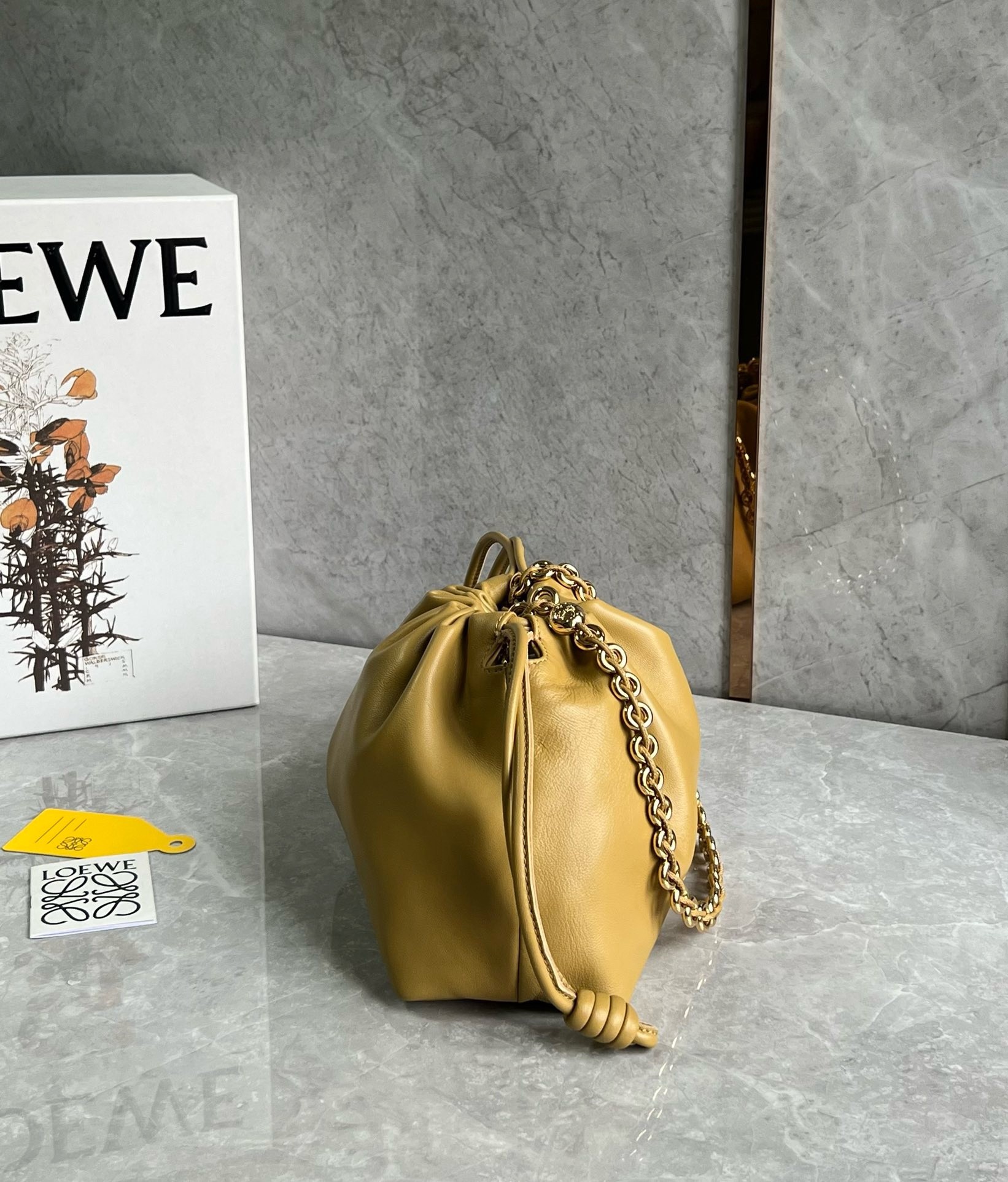 Loewe Flamenco Purse in Sahara Nappa Lambskin