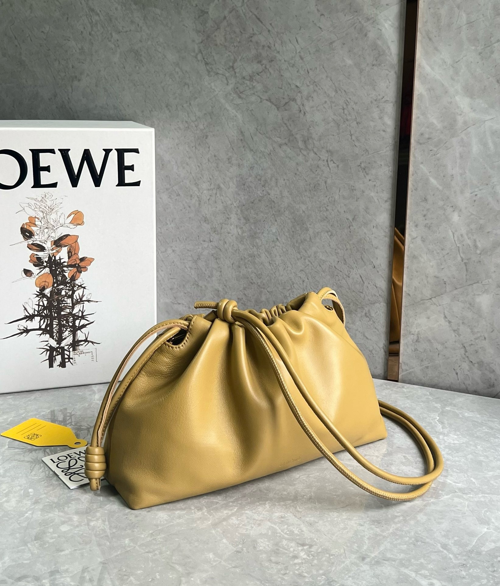 Loewe Flamenco Purse in Sahara Nappa Lambskin