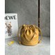 Loewe Flamenco Purse Bucket Bag in Sahara Nappa Lambskin