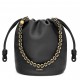 Loewe Flamenco Purse Bucket Bag in Black Nappa Lambskin