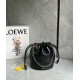 Loewe Flamenco Purse Bucket Bag in Black Nappa Lambskin