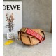 Loewe Mini Gate Dual Bag In Brown Calfskin