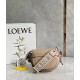 Loewe Mini Gate Dual Bag In Sand Calfskin