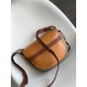 Loewe Small Gate Bag In Amber/Grey Soft Calfskin