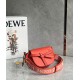 Loewe Gate Dual Mini Bag in Sunrise Orange Calfskin