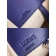 Loewe Medium Hammock Bag In Navy/Blue Calfskin