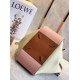 Loewe Medium Hammock Bag In Pink/Milk/Tan Calfskin