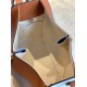 Loewe Medium Hammock Bag In White/Blue/Tan Calfskin