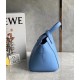 Loewe Hammock Nugget Bag In Celestine Blue Calfskin