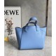 Loewe Hammock Nugget Bag In Celestine Blue Calfskin