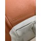 Loewe Mini Hammock Drawstring Bag In Brown Calfskin