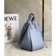 Loewe Hammock Small Bag In Atlantic Blue Calfskin