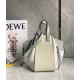 Loewe Small Hammock Multicolour Bag In Grey Calfskin