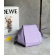 Loewe Compact Hammock Bag in Light Mauve Grained Calfskin