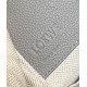 Loewe Compact Hammock Bag in Pearl Grey Grained Calfskin