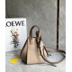 Loewe Compact Hammock Bag in Sand Grained Calfskin