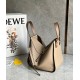 Loewe Compact Hammock Bag in Sand Grained Calfskin