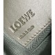 Loewe Compact Hammock Bag in Khaki Green Satin Calfskin