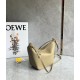 Loewe Mini Hammock Hobo Bag in Clay Green Calfskin