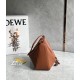 Loewe Mini Hammock Hobo Bag in Brown Calfskin