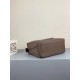 Loewe Small Puzzle Bag In Dark Taupe Grained Calfskin